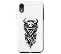 Carcasa para iPhone XR Símbolo de Veles eslavo Pagano Inframundo Dios Arte