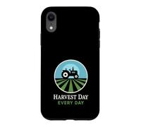 Carcasa para iPhone XR Simulador agrícola Virtual Farmer Pixel Farm Core Gardening