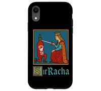 Carcasa para iPhone XR Sir Racha | Sriracha Pun Meme para Amantes de la Salsa Picante Foodies