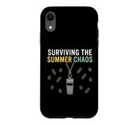 Carcasa para iPhone XR Sobrevivir al Caos de Verano Consejero del Campamento