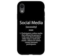 Carcasa para iPhone XR Social Media Definition Social Media Influencer Marketing