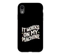 Carcasa para iPhone XR Software Developer It Works On My Machines