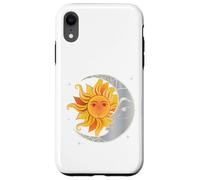 Carcasa para iPhone XR Sol Luna Estrellas Tierra Astrología Astrónomo Astronomía