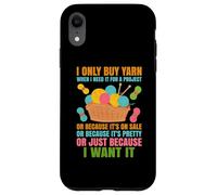 Carcasa para iPhone XR Solo compro Hilo Cuando lo Necesito para un Proyecto