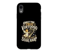 Carcasa para iPhone XR Solo el Verdadero Virtuoso Reproduce música Celestial de Arpa de Estrellas
