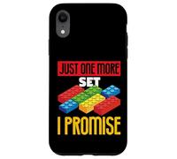 Carcasa para iPhone XR Solo un Conjunto más, Prometo Building Block Master Builder