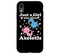 Carcasa para iPhone XR Sólo una Chica Que ama a los Axolotl Axolotl Cute Kawaii Des