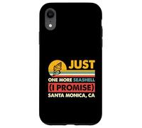 Carcasa para iPhone XR Solo una Concha más te Prometo Santa Mónica California