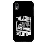 Carcasa para iPhone XR Solución de árbol de bromas de Golf Disc Golf