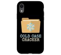 Carcasa para iPhone XR Solucionador de Archivos de Casos de Cold Case Cracker Investigator Detective