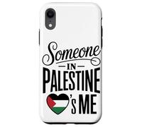 Carcasa para iPhone XR Someone In Palestine Loves Me Palestine Heart