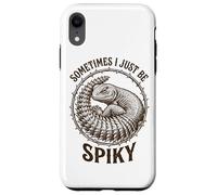 Carcasa para iPhone XR Sometimes I Just Be Spiky Funny Grumpy Uromastyx Lagarto
