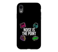 Carcasa para iPhone XR Sound Designer Music Producer Noise Is The Point