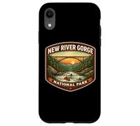 Carcasa para iPhone XR Souvenir del Parque Nacional New River Gorge Visitante de Virginia Occidental
