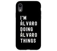 Carcasa para iPhone XR Soy Álvaro Haciendo Cosas de Álvaro