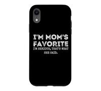 Carcasa para iPhone XR Soy el Favorito de mamá, eso es lo Que Dijo, Hermano