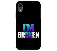 Carcasa para iPhone XR Soy Roto: Frase Emocional sobre Vulnerabilidad