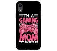 Carcasa para iPhone XR Soy Una Mamá De Juegos Trate De Seguir