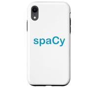 Carcasa para iPhone XR Spacy Programming Logo PNL AI ML PNL - AI/ML - Código Abierto