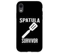 Carcasa para iPhone XR Spatula SUPERVIVIENTE Divertida Madre Familia Retro Infancia