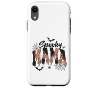 Carcasa para iPhone XR Spooky Mama Leopard Print Ghost Halloween Design