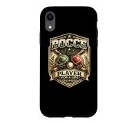 Carcasa para iPhone XR Squadra Italiana di giocatori di Bocce retrò Bocce Player
