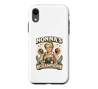 Carcasa para iPhone XR Squadra Italiana di giocatori di Bocce retrò Nonnas Champion