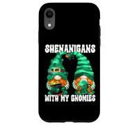 Carcasa para iPhone XR St Patricks Day GNOME Couple Shenanigans with My Gnomies