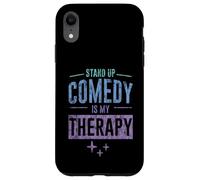 Carcasa para iPhone XR Stand Up Comedy Is My Therapy Artista Comediante -