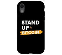 Carcasa para iPhone XR Stand Up For Bitcoin Cryptocurrency Is Freedom BTC Crypto