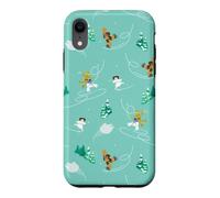 Carcasa para iPhone XR Star Wars Holiday Ice Skating Winter Rebel Heroes Pattern