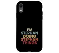 Carcasa para iPhone XR Stephan Name Stephan Personalized Name First Given