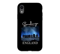Carcasa para iPhone XR Stonehenge by Night Tourist Travel Souvenir Gran Bretaña Reino Unido
