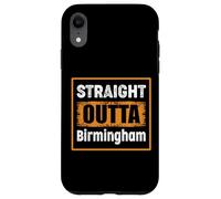 Carcasa para iPhone XR Straight Outta Birmingham Alabama USA Retro Envejecido