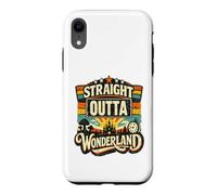 Carcasa para iPhone XR Straight Outta Wonderland Vintage Retro Funny Fantasy Cita