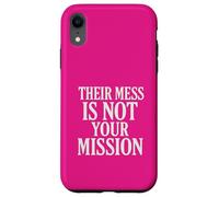 Carcasa para iPhone XR Su Desastre no es tu misión