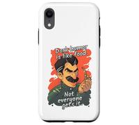 Carcasa para iPhone XR Sudadera con Capucha Dark Humor Is Like Food Not Everyone Gets It Sarcasm