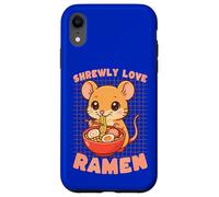 Carcasa para iPhone XR Sudadera con Forma de ratón Shrewly Love Ramen Kawaii