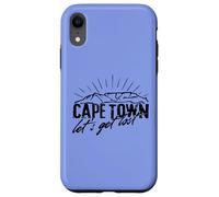 Carcasa para iPhone XR Sudáfrica Ciudad del Cabo Table Mountain Travel Hiking Gifts