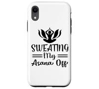 Carcasa para iPhone XR Sudando Mi Asana Fuera Divertido Entrenamiento De Yoga Caliente