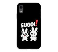 Carcasa para iPhone XR Sugoi! Funny Chibi Anime Bunny Kawaii Manga Comedia