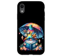 Carcasa para iPhone XR Summer GNOME For Teacher Reading Books Under Sun Parasol