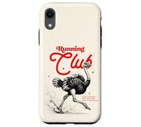 Carcasa para iPhone XR Sunday Running Club - Avestruz Corriendo