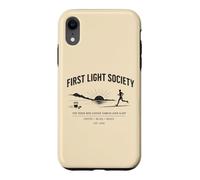Carcasa para iPhone XR Sunrise Running Coffee Miles Music Corredor de la mañana
