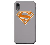 Carcasa para iPhone XR Superman Burnt Orange & White Shield