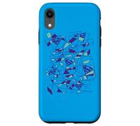 Carcasa para iPhone XR Superman Geo Scribbles