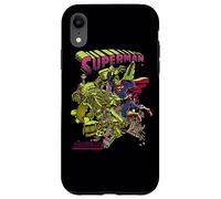 Carcasa para iPhone XR Superman Versus Metallo Blacklight