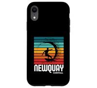 Carcasa para iPhone XR Surf Newquay Cornwall Playa Vintage Retro Surf