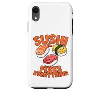 Carcasa para iPhone XR Sushi Divertido lo arregla Todo Amante de la Comida