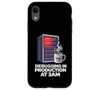 Carcasa para iPhone XR Sysadmin Devops Debugging In Production At 3AM